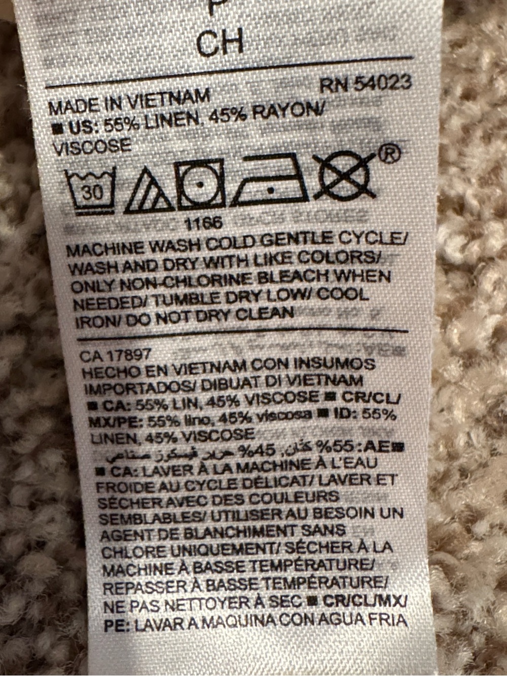 Old Navy Womens Linen-Blend Crop Pants - Picture 6 of 6